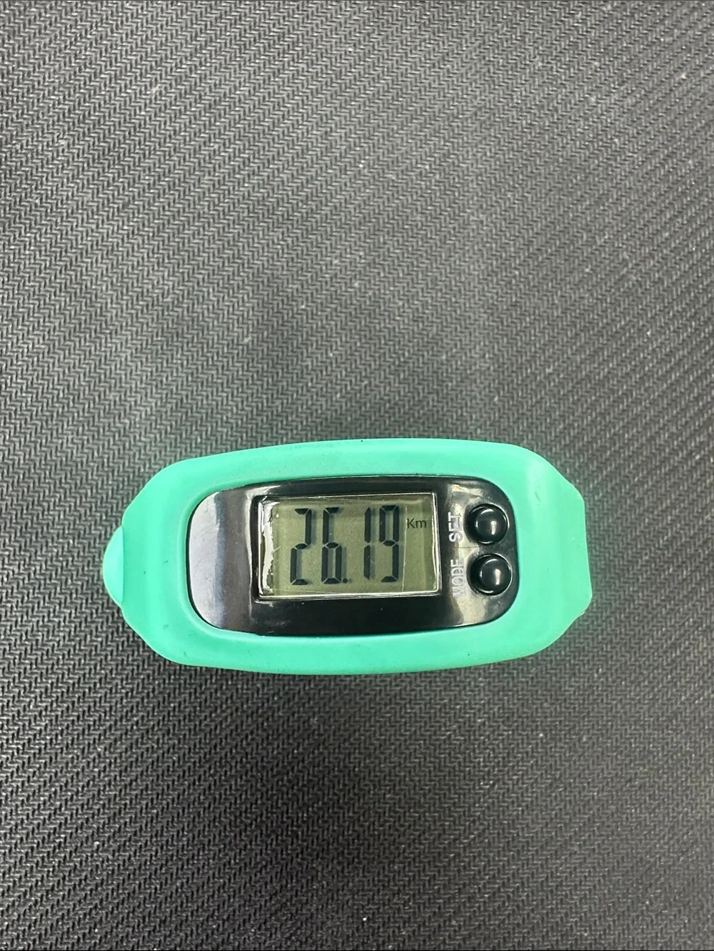 Compact Teal Pedometer Fitness Tracker - Unbranded